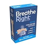 Breathe Right Original Tan, Beige Small/Medium 30 Pieces, Nasal Strips for Snoring, Nose Strips for Breathing, Blocked Nose Relief, Drug-free Snoring Aid for Men and Women, Packaging may vary