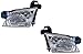 1999-2005 (2000 2001 2002 2003 2004 99 00 01 02 03 04 05) Pontiac Montana Headlight Assembly - One Pair (Both Driver and Passenger Sides) - DOT Certified Headlamp