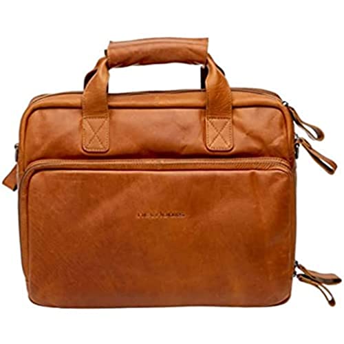 Sacoche New Looxs Cali R&K 17L marron en cuir véritable de prestige
