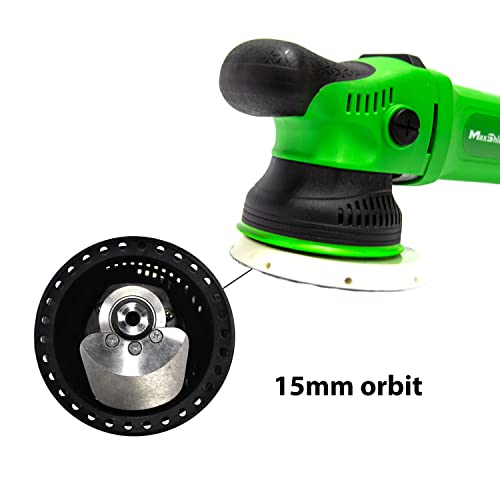 Dual Action Polisher For Car Detailing - Maxshine M15 Pro-G - Dual Action Polisher With 1000W Motor - 15Mm Throw Da Polisher - 5-Inch Backing Plate Orbital Polisher - Buffer Polisher For Car Detailing #TOP2