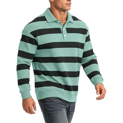 Polo manche longue homme confortable pour éliminer les frottements