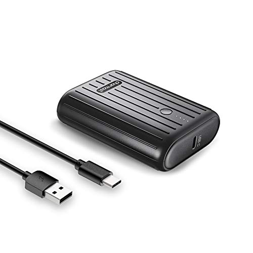 Charmast Mini Bateria Externa 10000mAh para Movil Powerbank USB C 18W PD & QC 3.0 Quick Charge Cargador Portátil Ultra Compacto Carga Rápida para iPhone Samsung Huawei Xiaomi Tablets