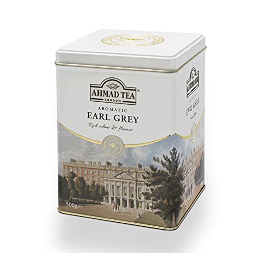 Ahmad Tea Earl Grey Aromatic Loose Tea, Ceylon Caddy, 17.6 Oz - Image 4