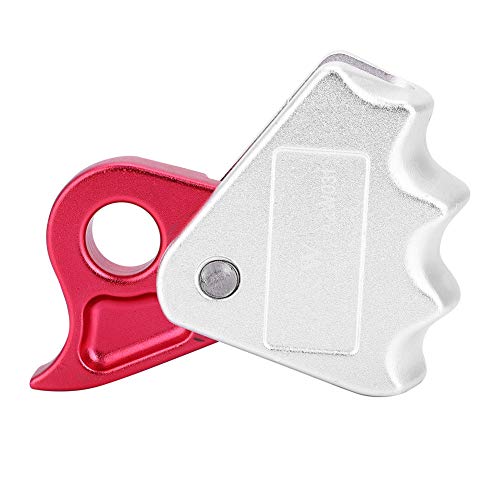 keyren Rescue Descender 15KN Rope Descender, Self-Braking Rappel Ring Climbing Gear Climbing Gear Ascender, for 9-12mm Rope Fire Rescue