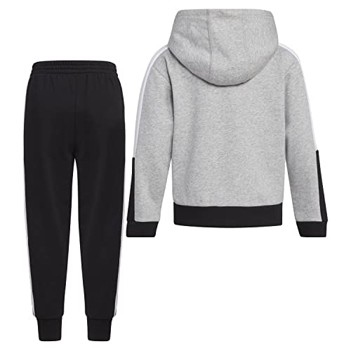 adidas boys 2 Piece Colorblock Fleece SetTrack Pants2