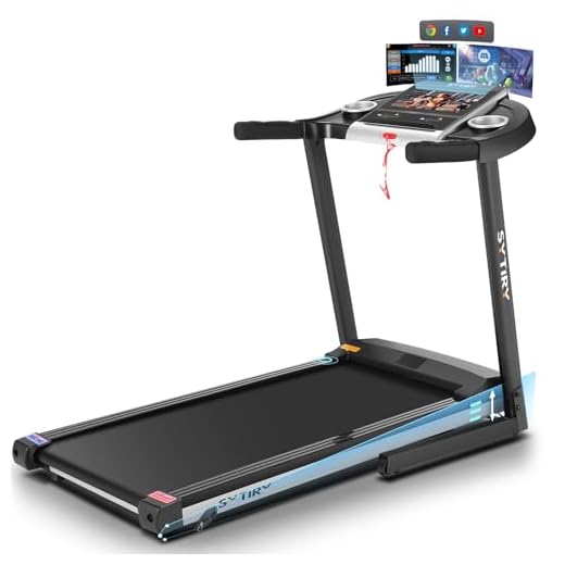 Smart Foldable Treadmill with TV Screen