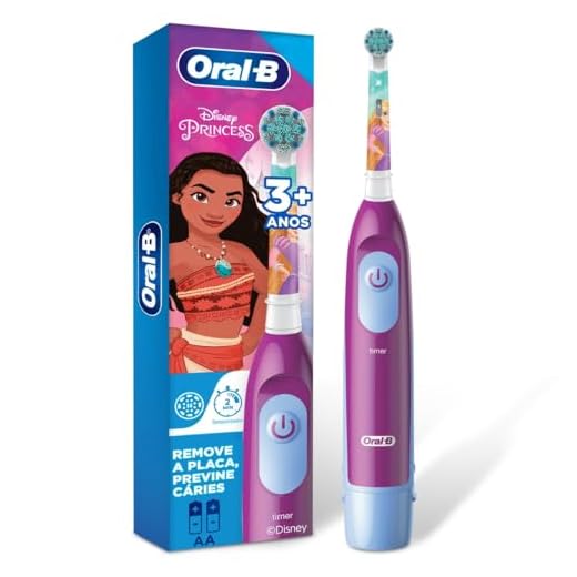 Oral-B Escova Dental A Pilhas Disney Princess 1 Unidade + 2 Pilhas AA