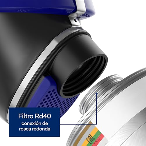 Filtro combinado A2 P3 R D Dräger X-plore Rd40 para máscara de protección contra gases 4