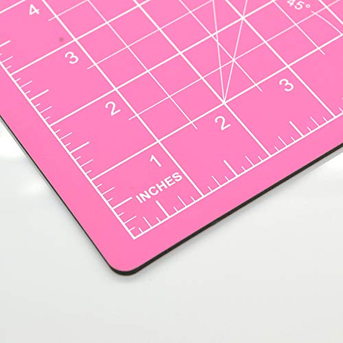 Image of A4 Double-Sided Cutting Mat, Pink