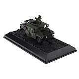 Flameer 1/72 Scale Diecast Army Humvee Battlefield Vehicle Model Toys