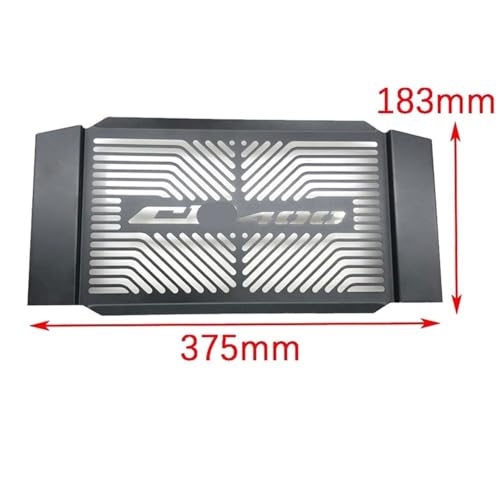 Grille radiateur CB400 VTEC finition premium acier inoxydable durable - 6