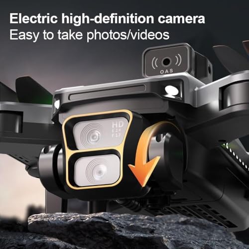 Image of 4k rEmOtE CoNtRoL DuAl cAmErA DrOnE 1080P Wi-fI SeLfIe gEsTuRe rC DrOnE WiTh oBsTaClE AvOiDaNcE BrUsHlEsS MoToR OnE KeY TaKe-oFf & lAnDiNg 4.5 iNcH LcD DiSpLaY (A7P PRO)