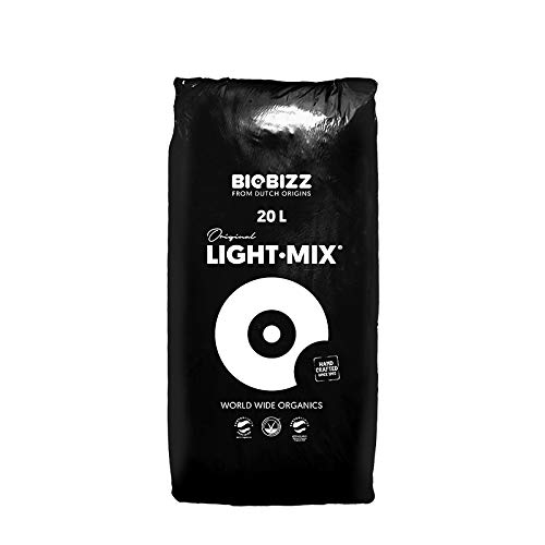 BioBizz Light Mix 50L 20L & 10L Organic Soil Potting Compost Hydroponics Growing (20 Litre)