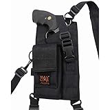 Man Gear Alaska Ultimate Chest Holsters for 6' Revolvers (6.5' X-Frame w/Cartridge Loops and Ammo...
