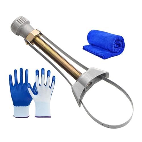 Kustimantu Herramienta de eliminación de filtro de aceite, llave de filtro de aceite | REGELNGRAUM WRENCH PARA KUUR MOTOR OIL Filter - Herramienta de reparación automotriz de alta resistencia