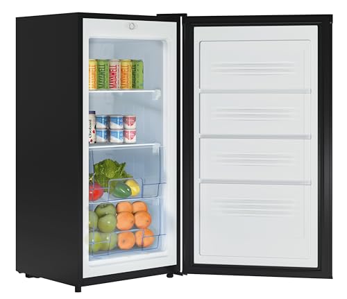 Koolmore KM-RUF-42C 21 Inch Convertible Refrigerator/Freezer 4.2 Cu. Ft. In Silver thumb #2