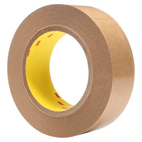Image of 3M 465 Adhesive Transfer Tape, Clear 2 inch Wide x 60 Yards Long, 2.0 Mil (Pack of 1)