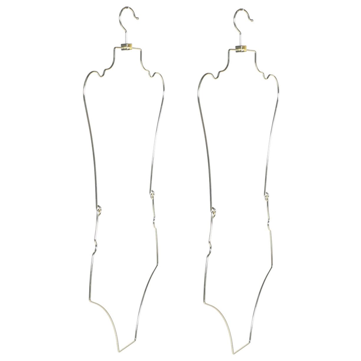 MUCKLILY Fashionable 2pc Women's Swimsuit Display Hangers Lingerie Hanging Rack Prevent Wrinkles Home Retail Store Use