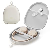 Kopftelefoon tassen over ear hard voor JBL/Soundcore/Sony/Bose/BERIBES, ultradunne reis hoofdtelefoon hoesje draagbaar universeel voor de meeste draaibare hoofdtelefoons (paars
