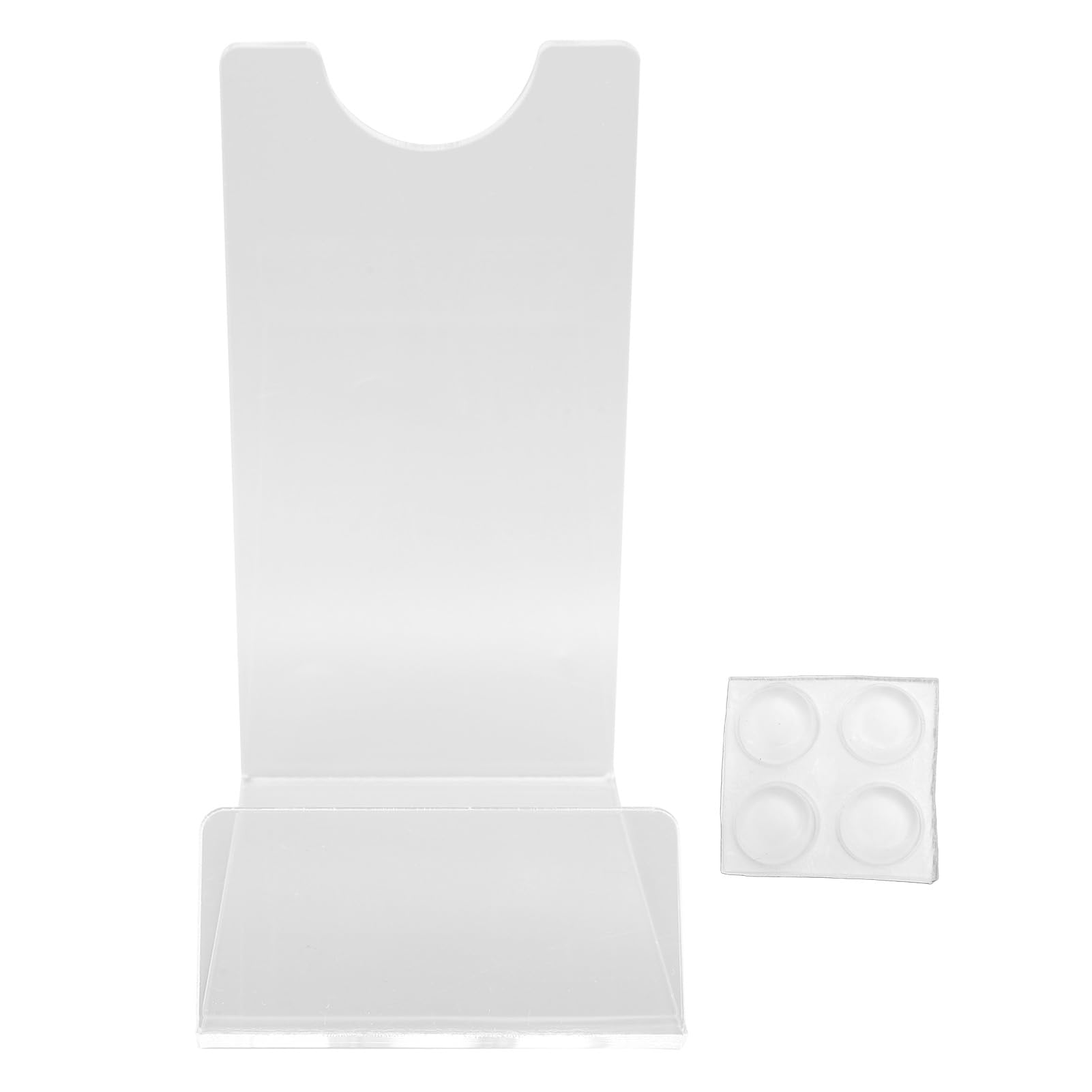 CHEOTIME 2 Pieces Shofar Stand,Clear Shofar Stand, Sword Holder, Sturdy Shofar Horn Stand for Oryx, Kudu, Yemenite Shofars Swords, Christmas Home Office Decor