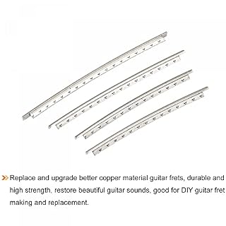 sourcing map Électrique Guitare Fret Fil Guitare Fretboard 24 Fret 2.4mm Argenté pour Guitare Touche Remplacement… - Les Beatles, Paul McCartney, John Lennon, RIngo Starr, George Harrison sourcing map Électrique Guitare Fret Fil Guitare Fretboard 24 Fret 2.4mm Argenté pour Guitare Touche Remplacement… – Image 4