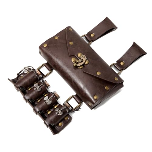 Flacons de potion avec ceinture en simili cuir pour ranger vos affaires - 5