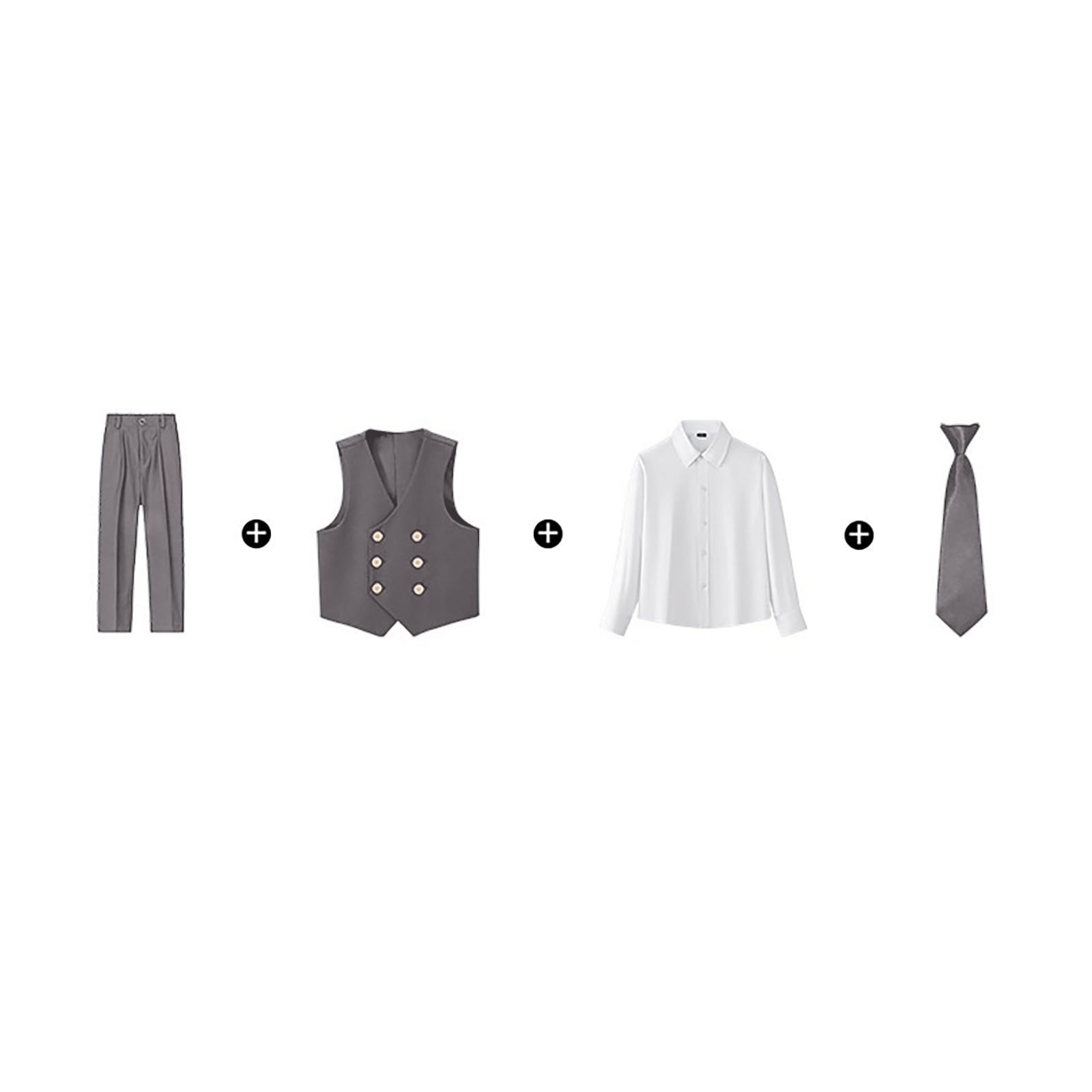 Einschulung Junge Outfit, Elegantes Schuloutfit für Jungen: Weste und Hose