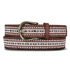 Embroidered & Laced - Brown