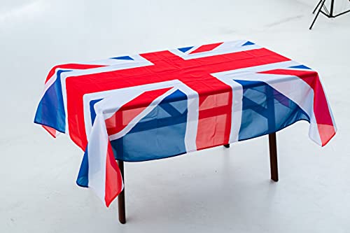Rectangular Tablecloth Uk British Flag Tablecloth Fade-Resistant Washable National Flag Tablecloth, Suitable For Kitchen Dining Family Gatherings And Outdoor Events,59 Inches * 83 Inches. #TOP1