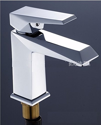 Modern minimalist basin taps chrome luxury diamond design