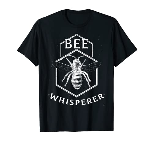 Vintage Bee Whisperer Gift T Shirt Funny Beekeeper T-Shirt T-Shirt