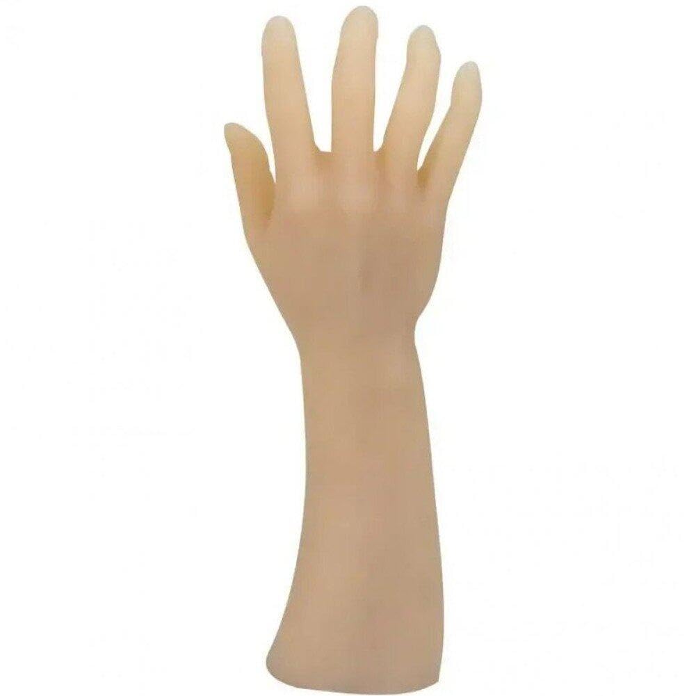 Main en silicone pour pratique du tatouage pour surmonter la peur des courbes