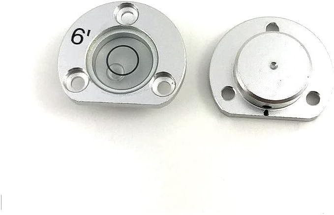2PC Semicircle Level Bubble For TS02 TS06 TS09 TPS800 TPS400 Total Stations Aluminum Bubble Surveying