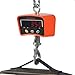 Digital Hanging Scale 500kg/1100lb, Charging Function, Industrial Heavy Duty Crane Scale Hook Scale for Factories, Farms, Hunting Grounds, Deer Farms, Fisheries, Orchards, garages