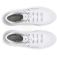 Under Armour Women's Charged Surge 4, 100 White, 8.5 — image 4