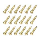 [2]:SPECIFICATION - Longueur Totale: 10mm /0.39-pi; Diamètre de la barre: 1.2mm /0.05-pi; Tête Diamètre: 2.5mm /0.1-pi; Couleur: Laitonné