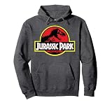 Jurassic Park Distressed Vintage Logo Hoodie Pullover Hoodie