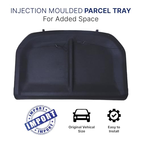 Image of Car Parcel Tray Diggi Luggage Tray in Perfect Fitting Compatible for Seltos| Does not fit with The Wiper Model on The Back Glass