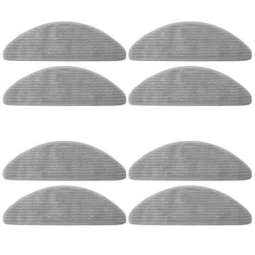 Home Times Ersatz-mopp für IRobot Roomba Combo i5, i5+, j5, j5+ WischTücher Wiederverwendbar Zubehör Nachfüllpackung Austauschbarer für alle Böden und Oberflächen, 8 Stück