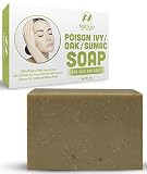 Natrulo Poison Ivy Soap Bar - All Natural Poison Ivy Treatment - Anti-Itch Skin Cleanser Bar for Poi