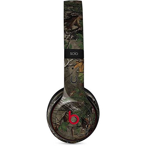 Skinit Decal Audio Skin Compatible with Beats Solo 2 Wireless - Officially Licensed NFL Indianapolis Colts Realtree Xtra Green Camo Design