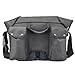 SplendoRoute Brompton Bike Front Bag, Bike Frame Bag with Carrier Rack & Raincover for Brompton Folding Bike (Black)