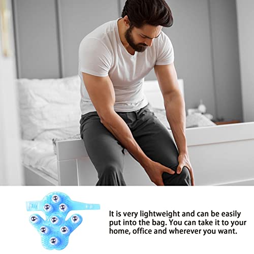 de rolo de massagem,Rolo de massagem de 9 contas | Massageador Roller Ball Massageador portátil com