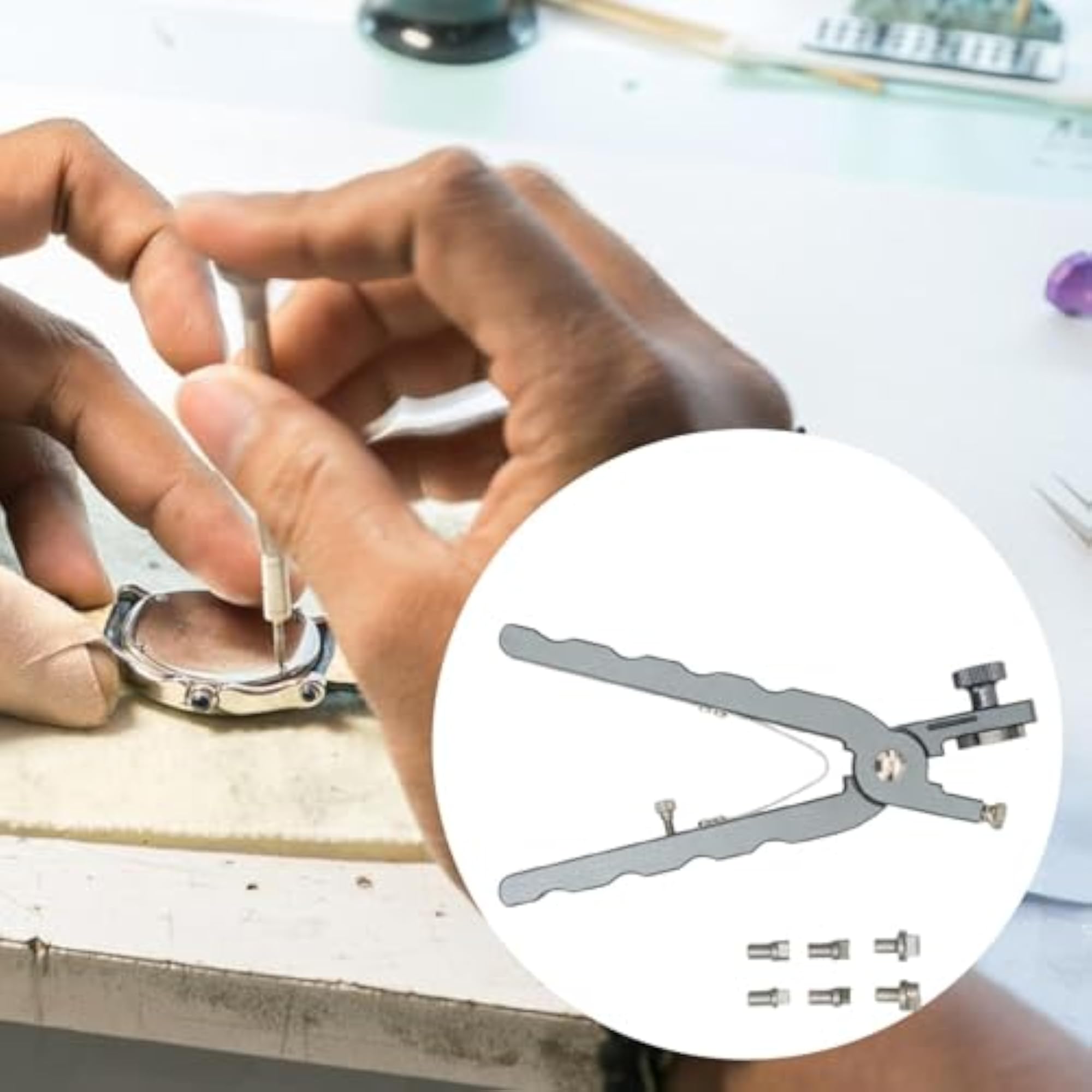 PEXORVA® Leather Watch Bracelet Cutting Plier