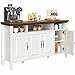 Marsail Sideboard Buffet Cabinet with Storage, 55