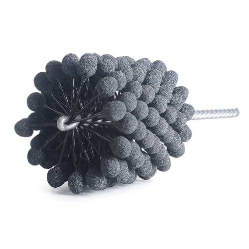 Image of Garhgi 2.750 inch(69.9mm) Flexible Cylinder Hone with 240 Grit Resilient Balls | Silicon Carbide, Softer Steel Stainless Steel Cast Iron Metal, Engine Bore Deburring Deglazing Finishing Crosshatching