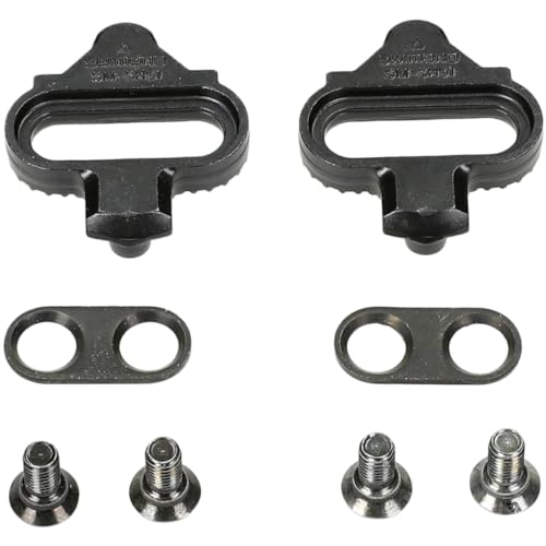 SHIMANO Sm-sh51 MTB SPD pédale sans écrous à Crampons - Libération Simple Direction - Noir Cyclisme Unisexe, Couleur, Size
