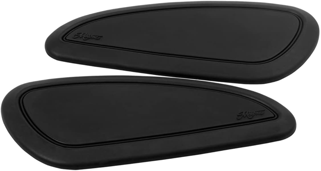Gas Tank Knee Pads - Smooth - Black