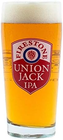 Firestone Walker Beer Wine Alcohol Glass (Union Jack 20 oz Glass)