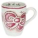 THUN - Mug Decorata con Fiocco - Tazza Rosa in Porcellana - Mug per tè, caffè, Tisana, Latte e Ciocolata Calda - Linea Happy - Porcellana - 280 ml